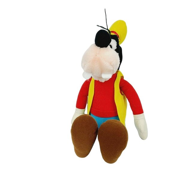 Vintage Applause Disney Goofy 18 inch Plush Dog Yellow Vest Stuffed Animal Toy - Picture 2 of 10
